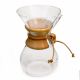 CHEMEX SIX CUP CLASSIC SERIES GLASS COFFEE MAKER - 6 CUP 